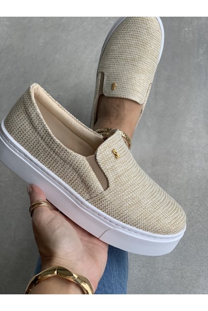 Slip on Juta Ouro